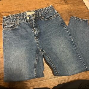 We the Free- Free People Relaxed Fit Blue Jeans